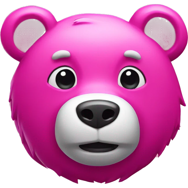 Fortnite pink bear  emoji