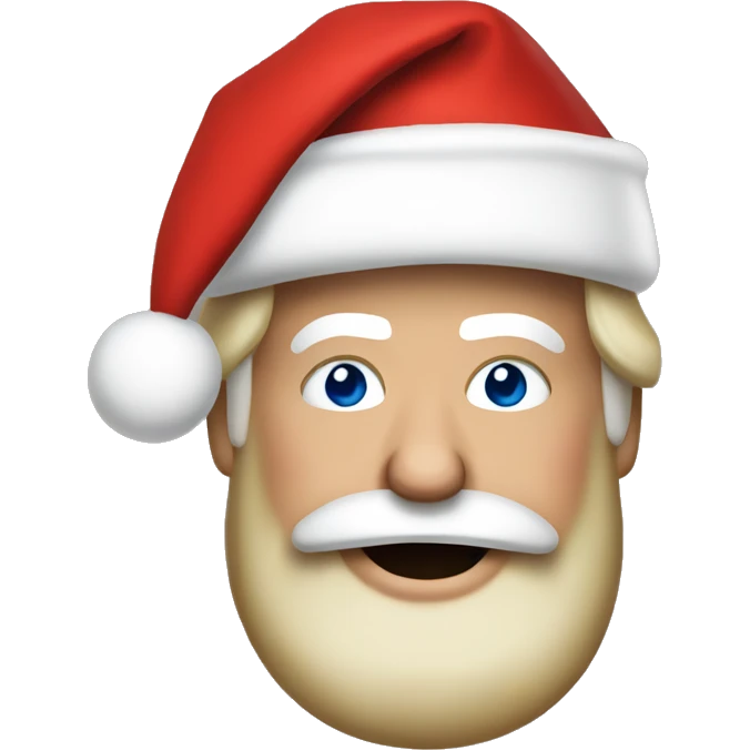 Donald trump as Santa emoji