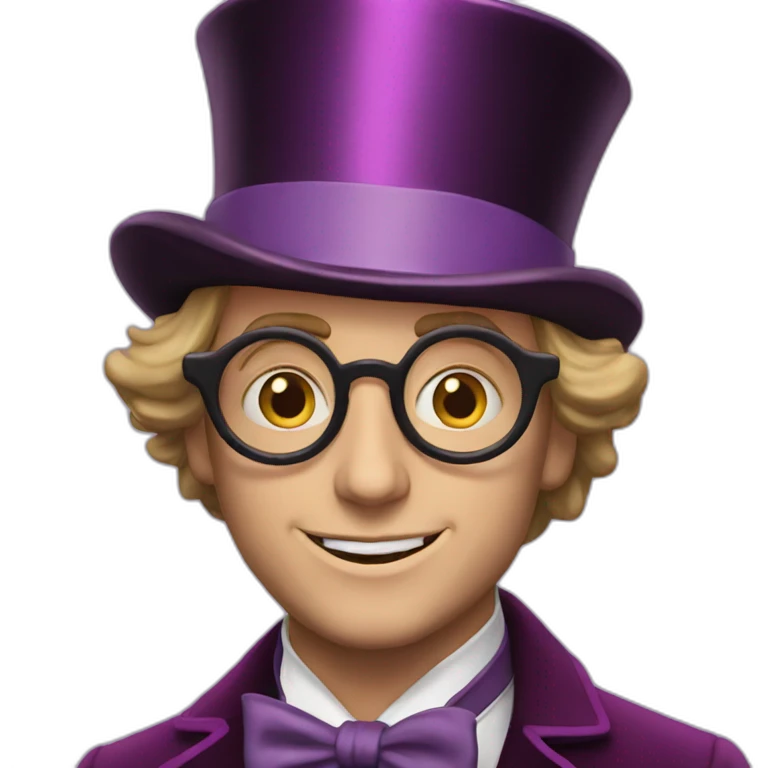 willy wonka tell me more emoji