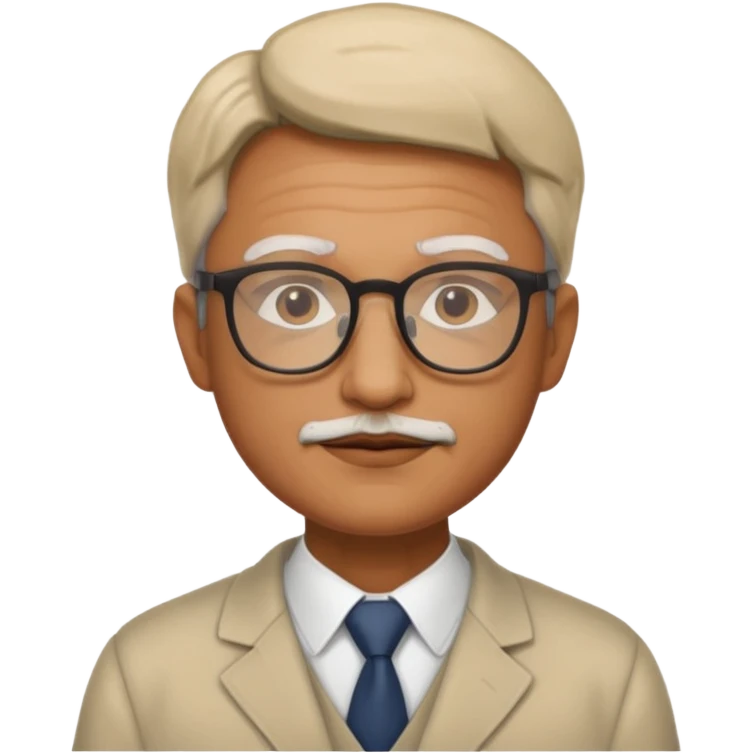 Professor in the la casa de papel TV show emoji