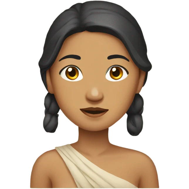 Philippine woman precolonial emoji