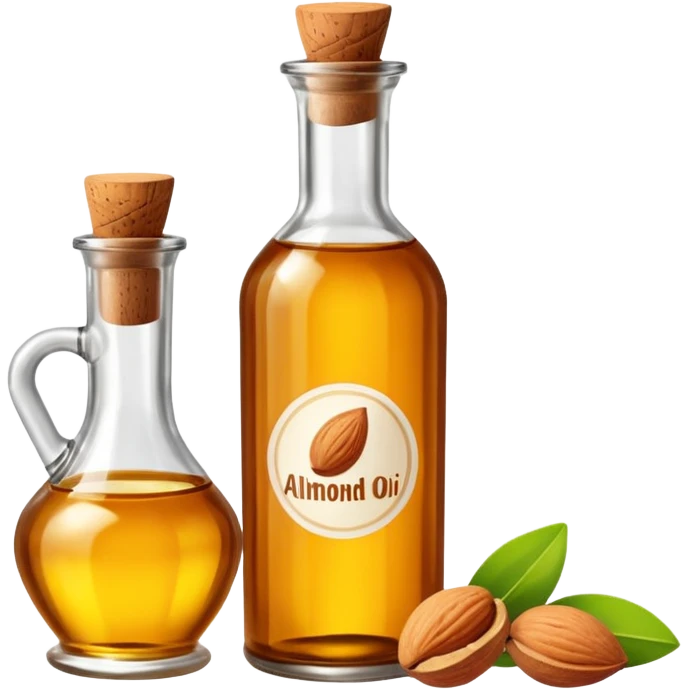 bottle of almond oil emoji