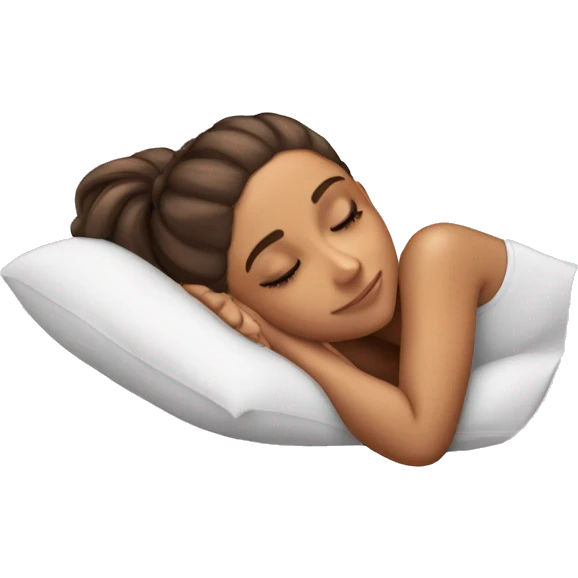Ariana Grande sleeping emoji