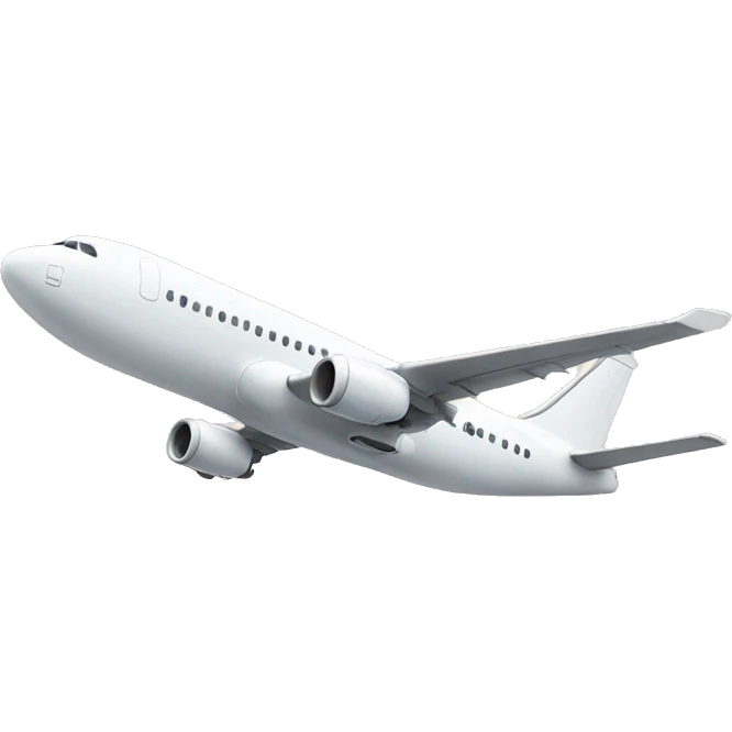 white plane emoji