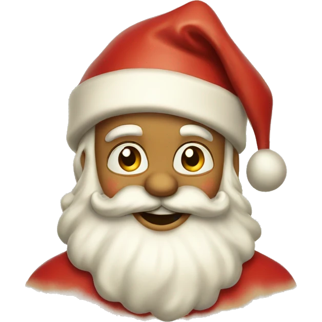 vintage santa claus  emoji