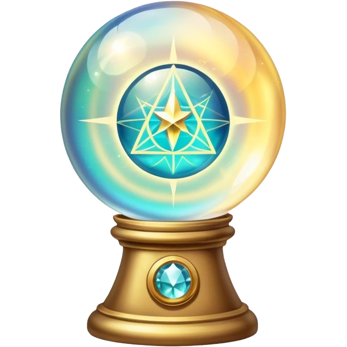 Vintage psychic sign emoji