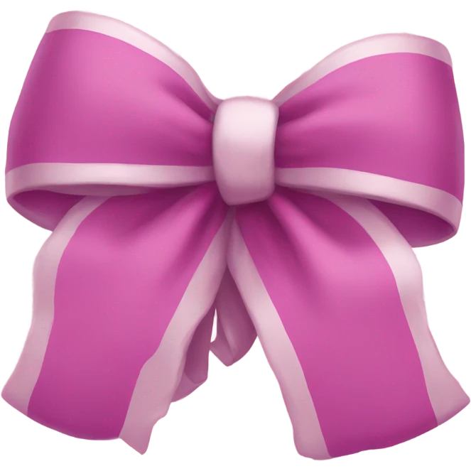 coquette bow emoji