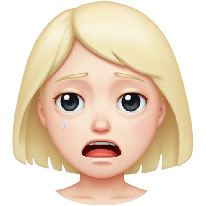 cry face emoji
