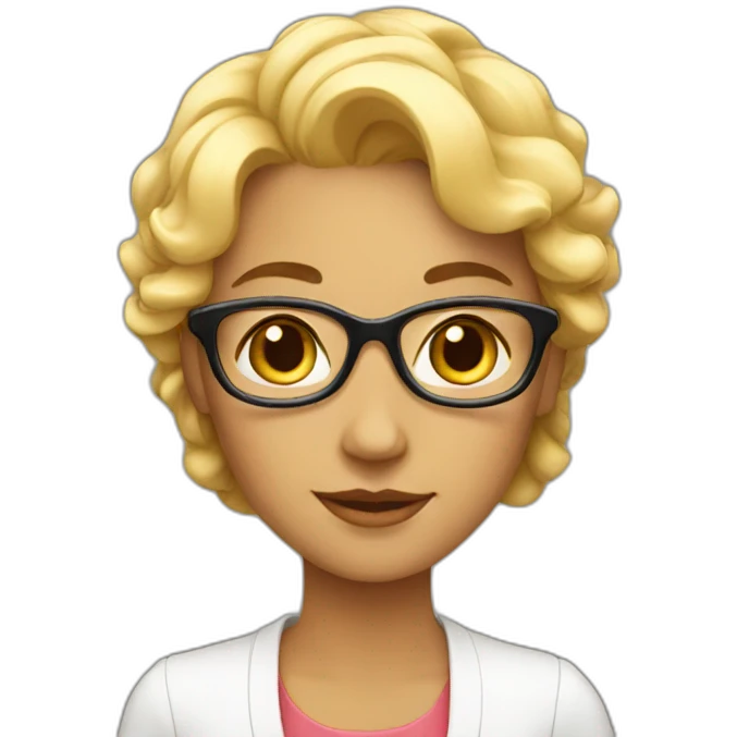 Smart Lady emoji