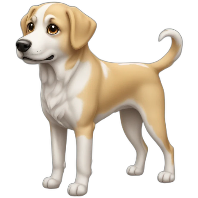 Chien sur chiene emoji