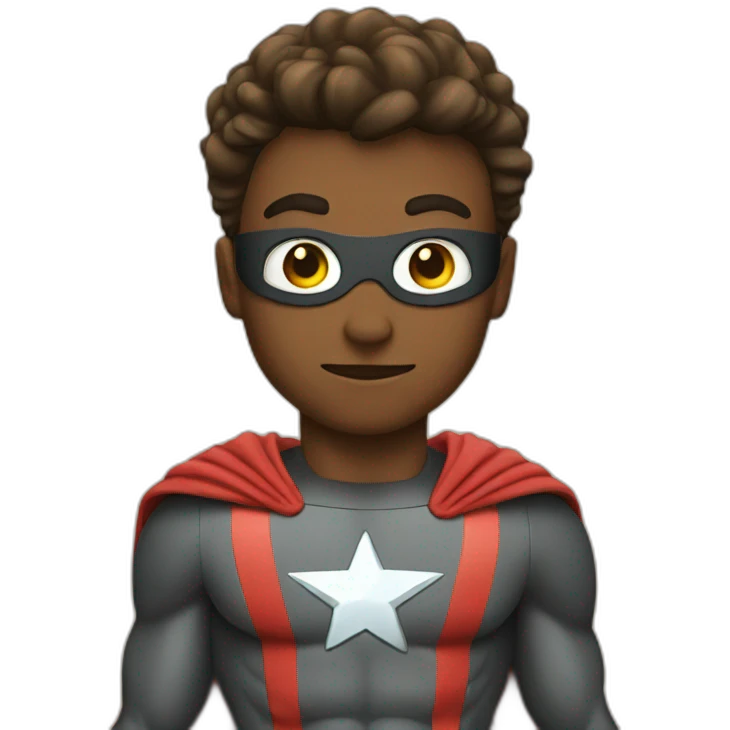 super hero emoji