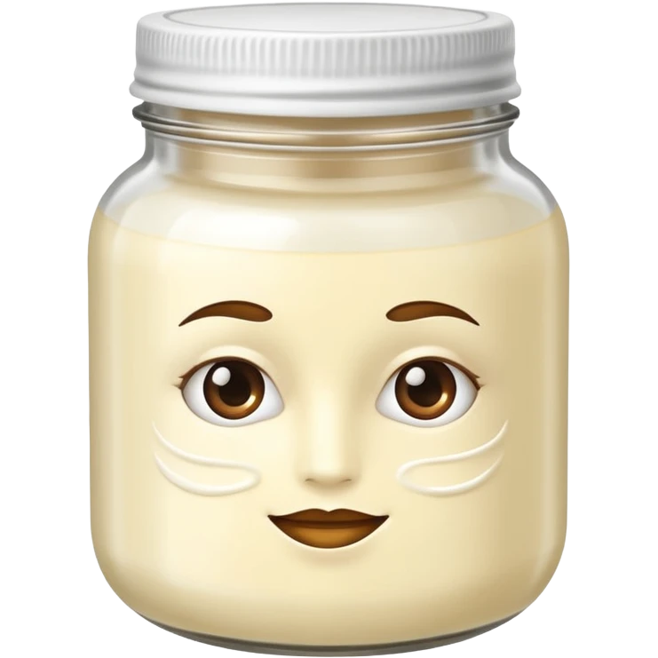 hair mask in a jar emoji