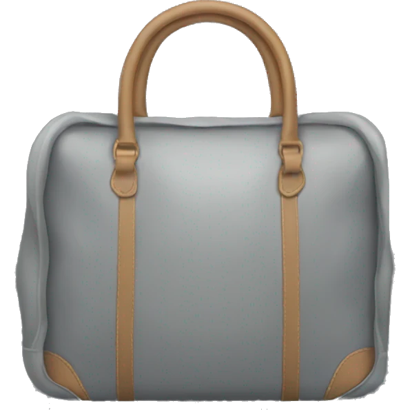 Grey bag  emoji