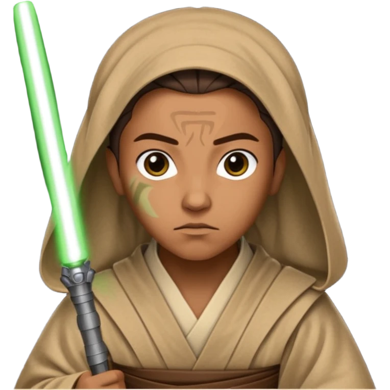 ge’daii from Star Wars with his pushing power emoji