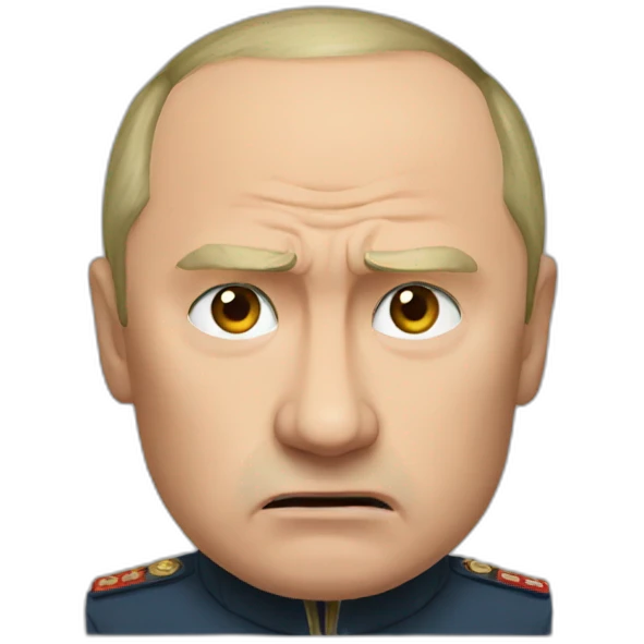 Putin angry emoji