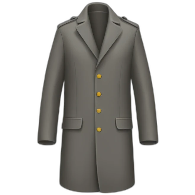 long jacket emoji