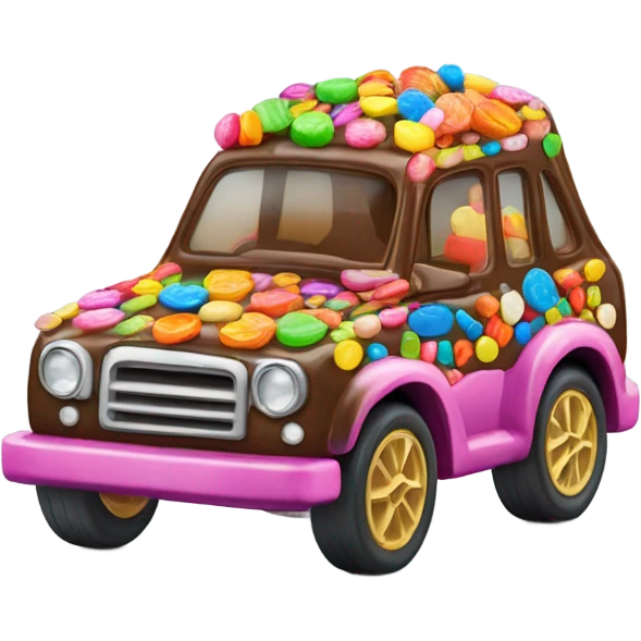 Candy car emoji