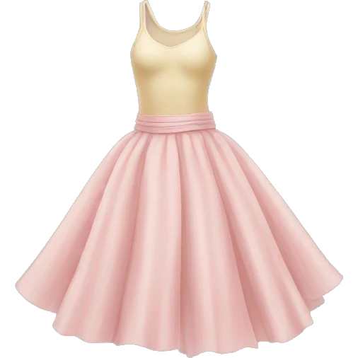 ballet skirt emoji