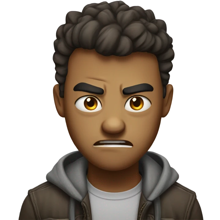 Mad emoji