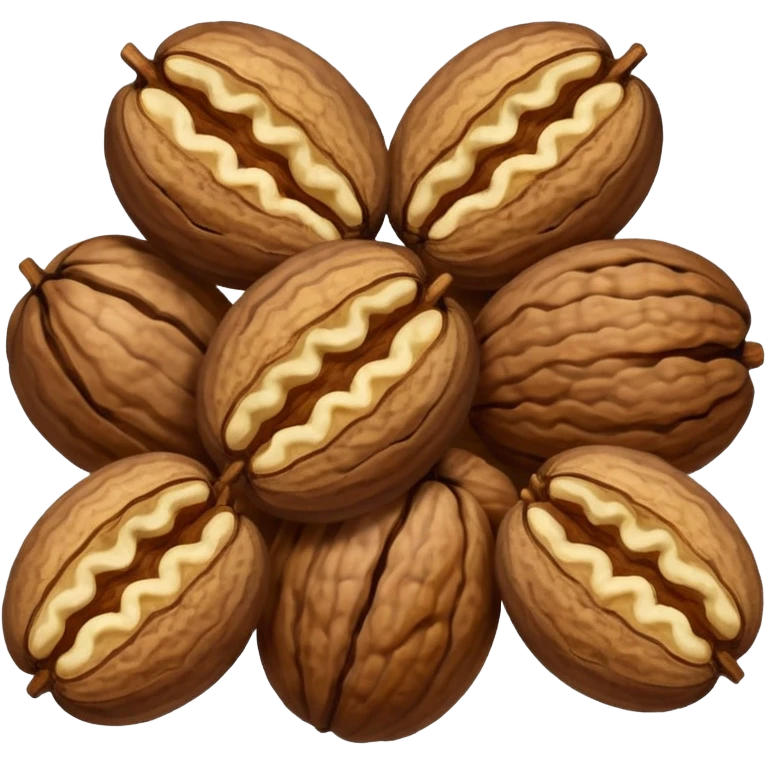 Walnut nuts without shell emoji