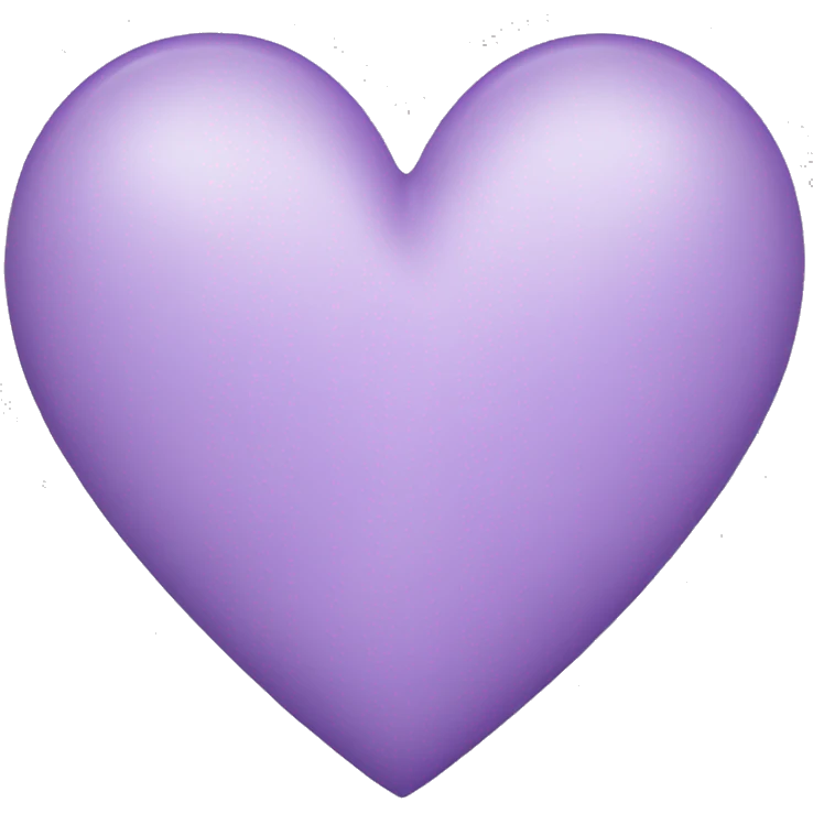 light purple heart  emoji