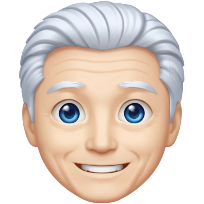 Satoru Gojo sonriendo emoji