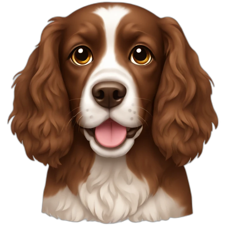 Spaniel all brown emoji