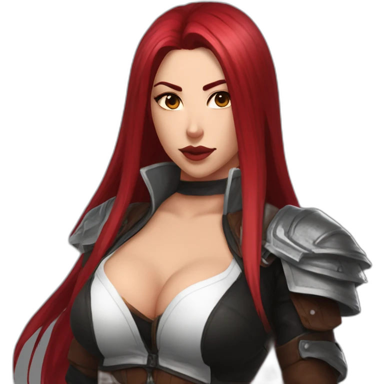Katarina posing nsfw sfw emoji