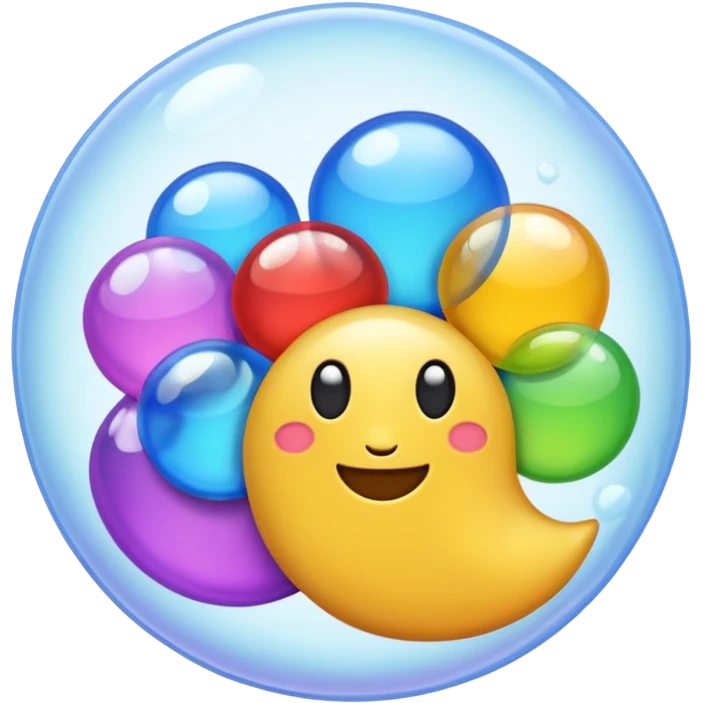 bubble that spells hello emoji