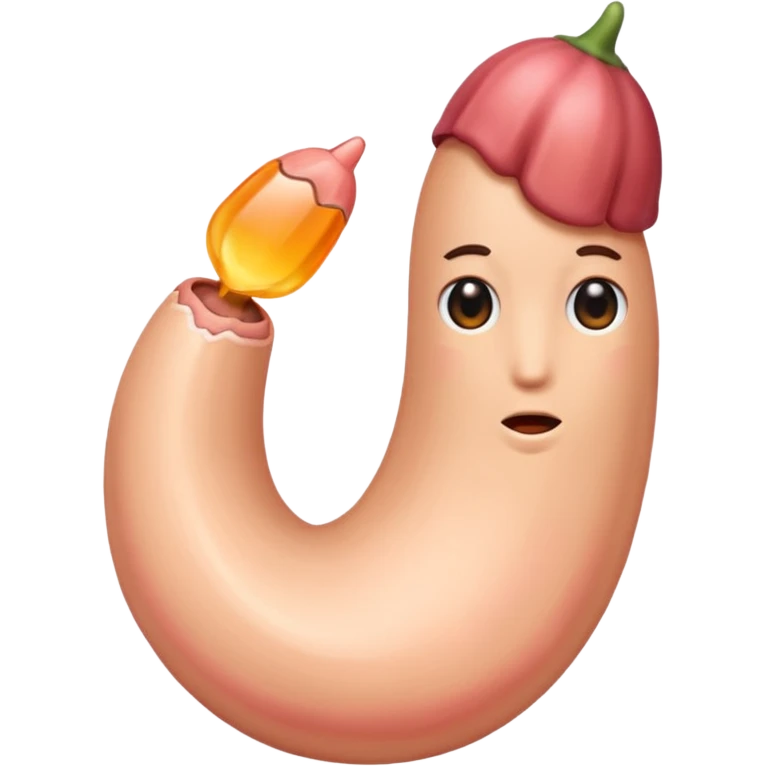 un pene y una vagina emoji