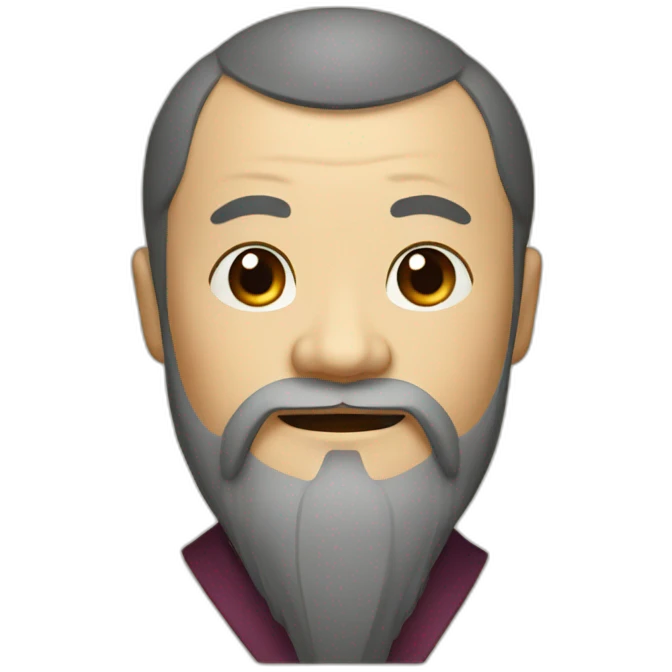 cute confucius emoji