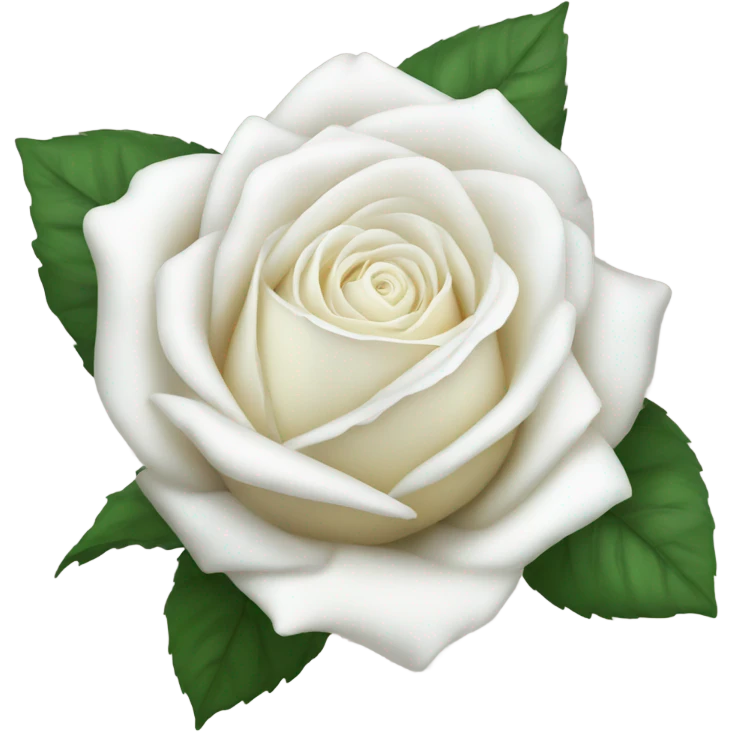 white rose emoji