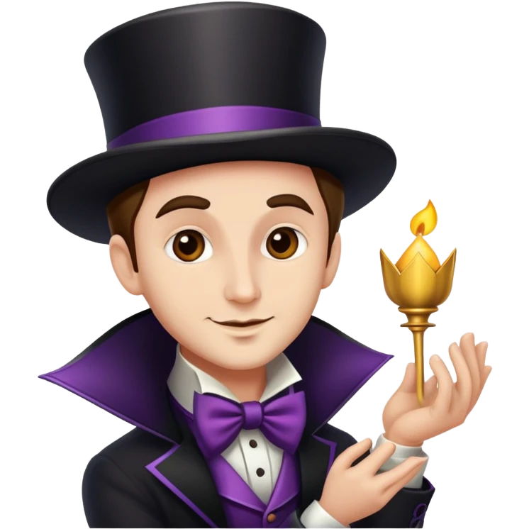 classic magician emoji