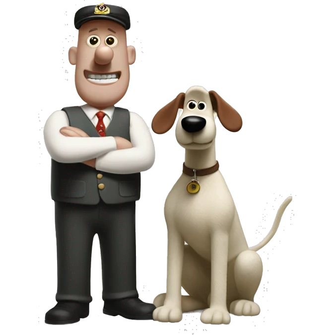 wallace and gromit emoji