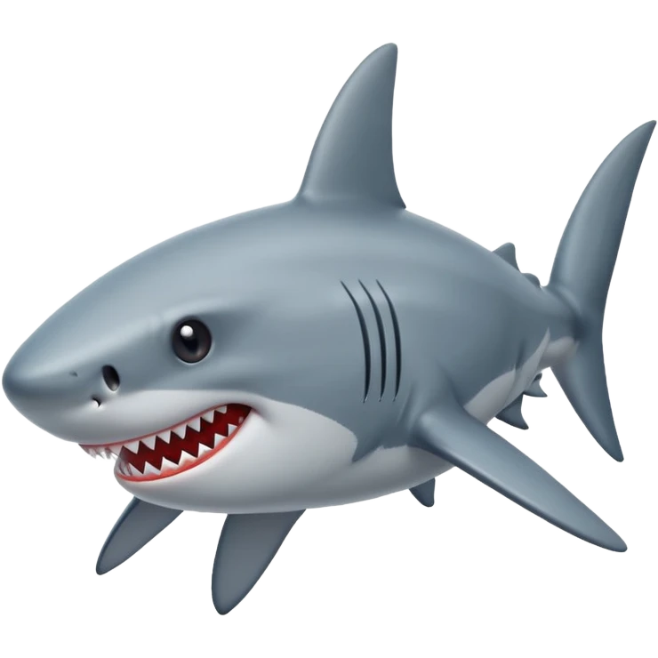 A shark with star emoji🦈⭐️ emoji