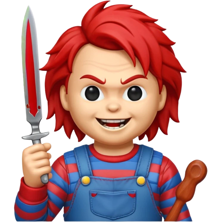 Un emojin de chuky emoji