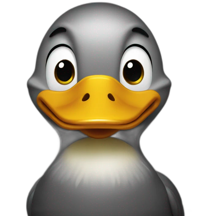 Donal duck in 30 ear emoji