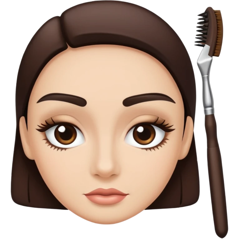 eyebrow cosmetic emoji