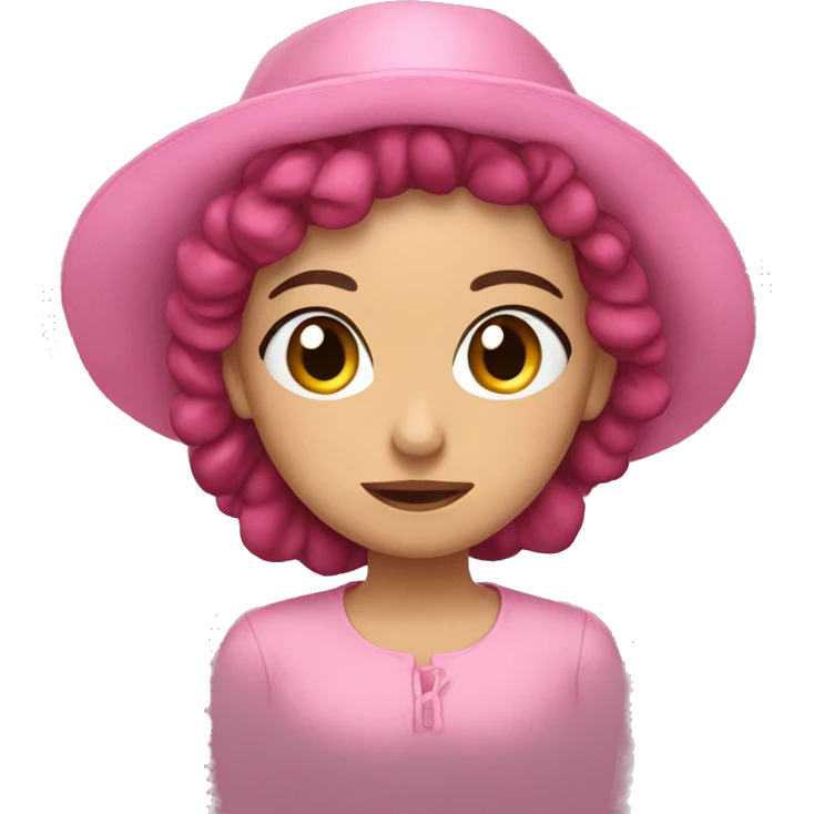 Lazo rosa emoji