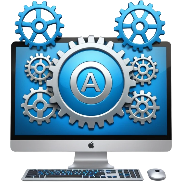 make me a emoji for the term "machine learning" in AI emoji