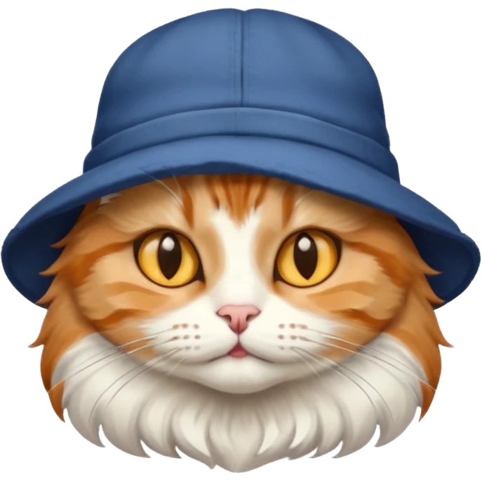 Cat wearing hat  emoji