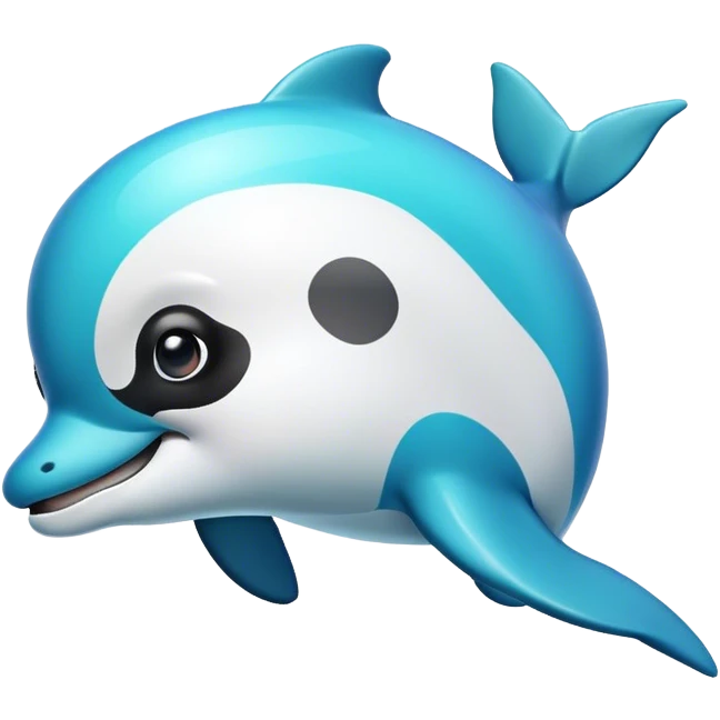panda dolphin emoji