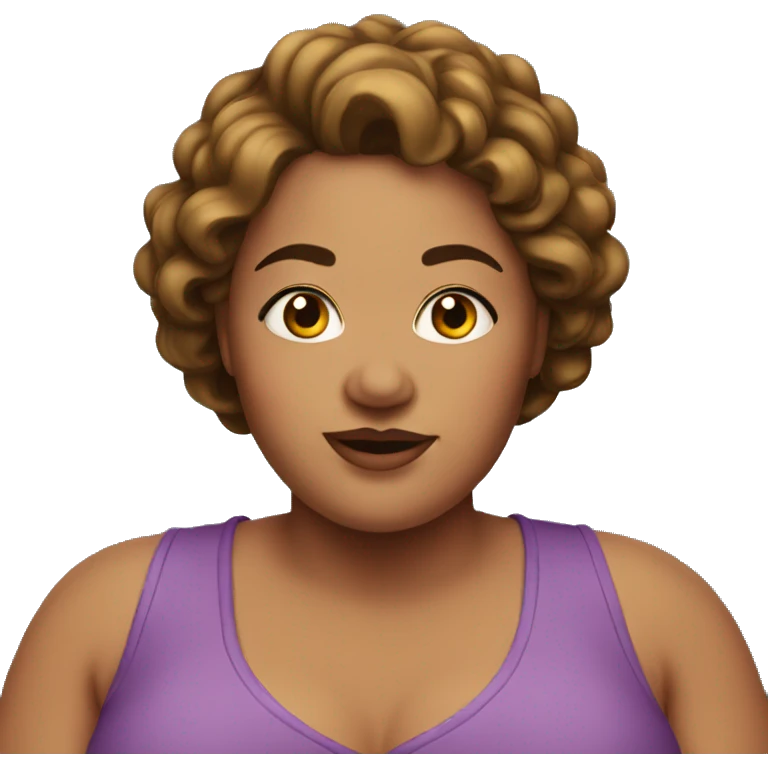Big beautiful woman emoji