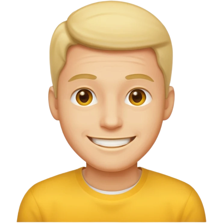 make him just like the normal man emoji make it look just like him no mistakes emoji