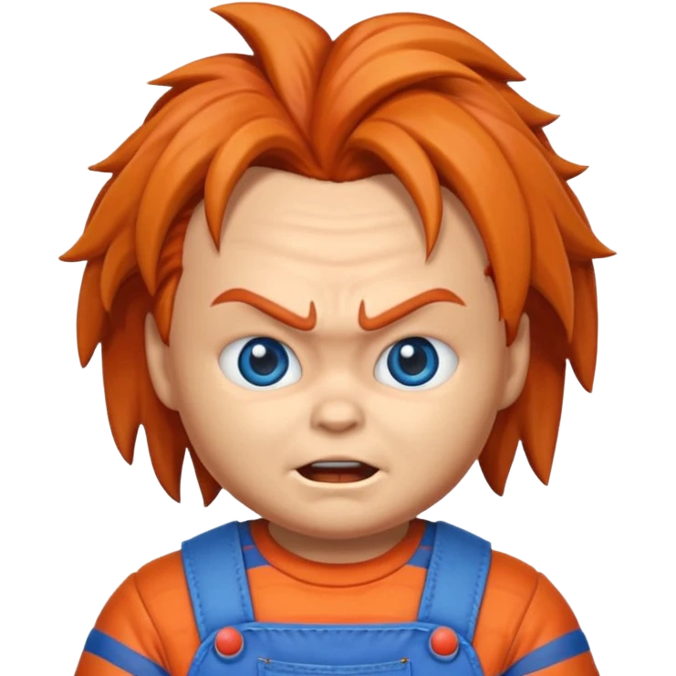 Un emojin de chuky emoji