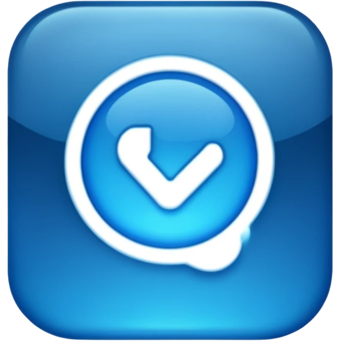 instagramblue tick emoji