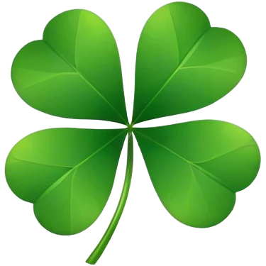 Four leaf clover  emoji