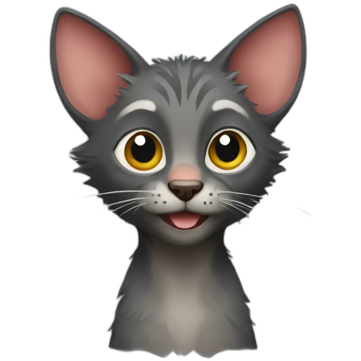 lykoi cat emoji