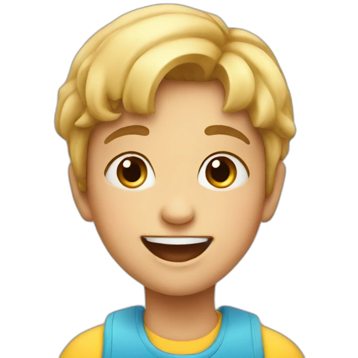 happy child birthday emoji