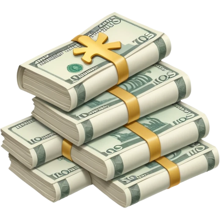 Money in rubles emoji